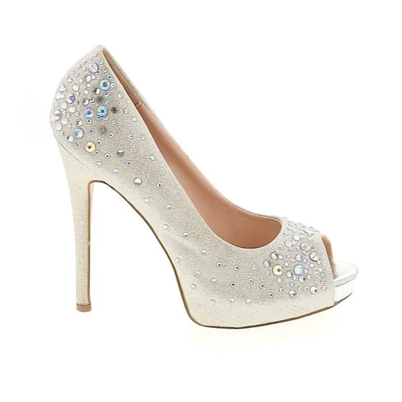 Shoes - Rhinestone Heels